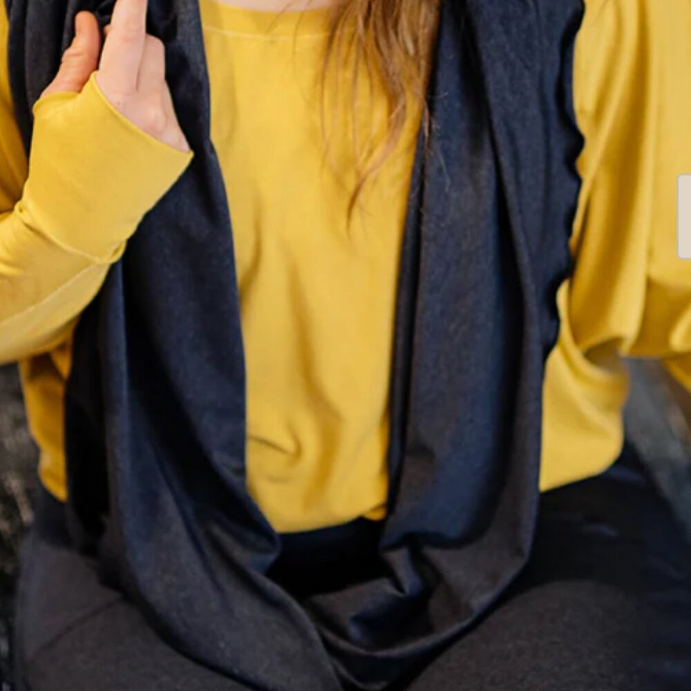 Angelrox "Loop" Infinity Scarf | NWT | Midnight